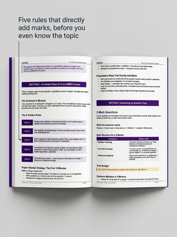 Answer Writing Guide, inside sneak peek 2