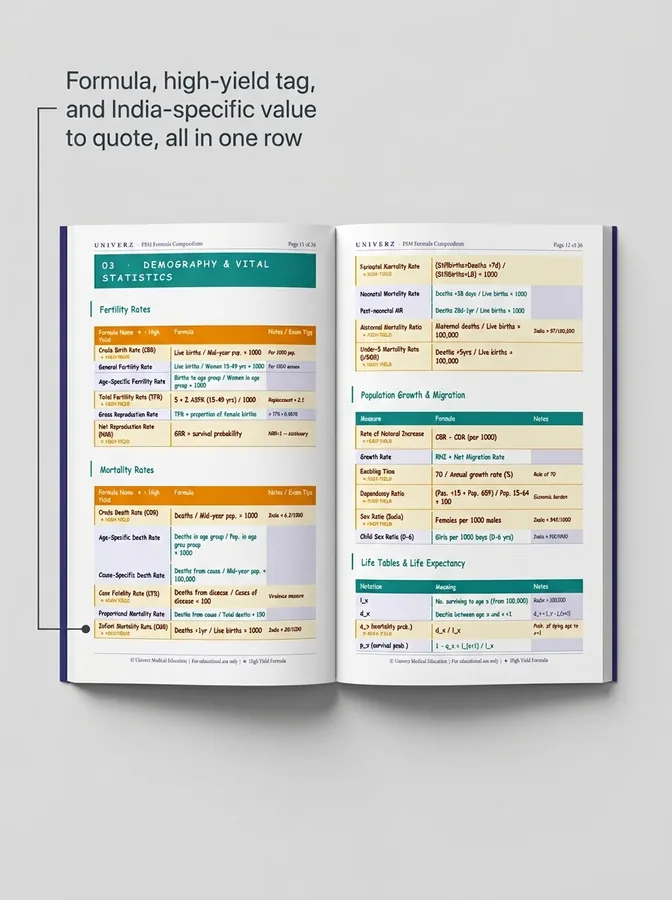 PSM Formula Compendium, inside sneak peek 2