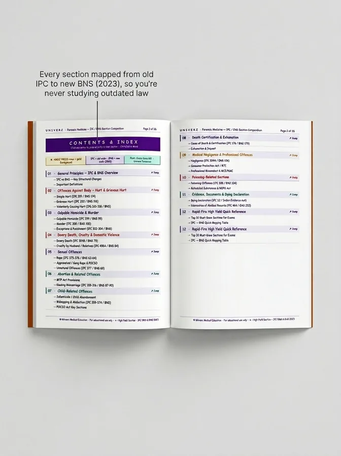 Medicolegal Procedures Manual, inside sneak peek 1