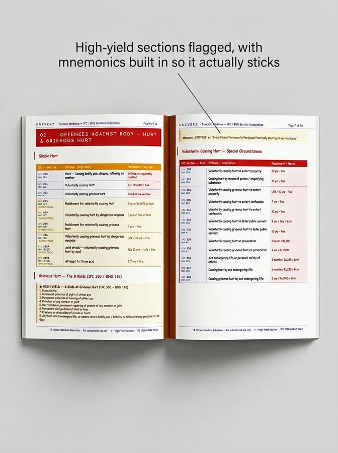 Medicolegal Procedures Manual, inside sneak peek 2
